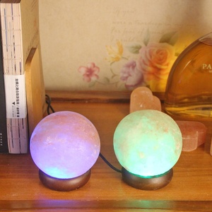 Muestra gratis Regalo De vacaciones en forma de corazón luz colorida <span class=keywords><strong>2023</strong></span> gran oferta USB lámpara de sal del Himalaya varias formas - Product Image 3