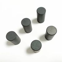 Barres magnétiques cylindriques en ferrite Mn-Zn UYF PC40 haute puissance, grade N35, diamètre 1 mm, pour soudage, découpe et antennes, en ferrite nickelée