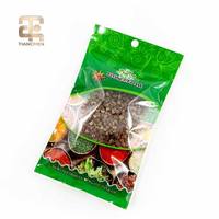 Sachets d'emballage personnalisés en plastique pour épices, sacs d'emballage alimentaire en plastique, sachets d'épices de 50g, sachets d'emballage thermoscellables