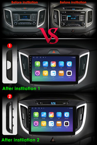 Đầu Dvd <span class=keywords><strong>Android</strong></span> 11 Cho Xe Hơi Radio Xe Hơi Màn Hình Cảm Ứng Dọc Cảm Ứng Toàn Bộ 2 Din Kèm Carplay Cho Hyundai Creta IX25 - Product Image 3