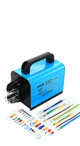 Machine de sertissage pneumatique SR-T16M pour 0.25 0.5 1.0 2.0 2.5 4.0 6.0 Sqmm ET Type bornes tubulaires isolées de style européen - Product Image 4