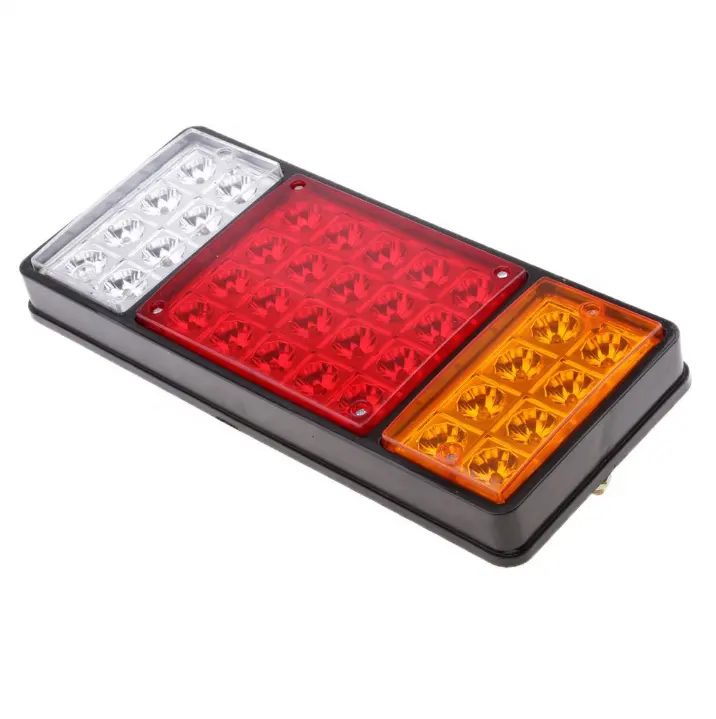 LED Trailer Tail Lights 75 LED Truck Turn Signal Parking Reverse Brake Tail Lights for Truck Trailer UTV UTE RV ATV Van