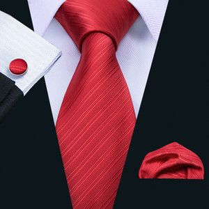 Factory Direct Sales Custom Design <strong>Red</strong> Mens Silk <strong>Ties</strong> Wholesale Groom <strong>Red</strong> Necktie Wedding <strong>Tie</strong> - Product Image 3