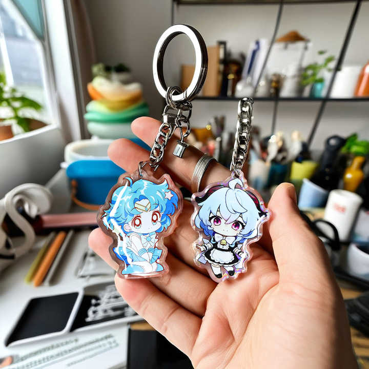 charm custom printed plastic charms clear epoxy hologram acrylic