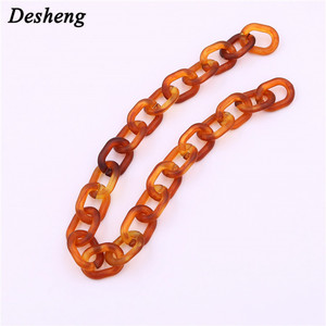 Leopard-Print <span class=keywords><strong>Tortoiseshell</strong></span> Acrylic Chuỗi Khóa Phong Cách Cá Tính Túi Nhựa Dây Đeo Cổ Tay Chuỗi Túi Xách Phụ Kiện - Product Image 5