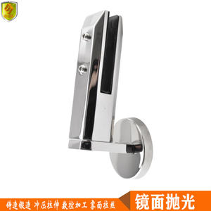 Pinces en acier inoxydable pour verre de piscine (du sol au plafond), pinces de fixation pour balustrades et rampes de balcon, outils et accessoires pour piscine - Product Image 5