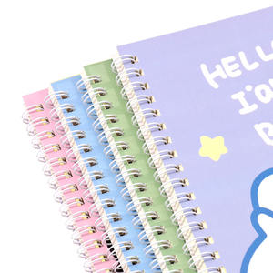 Foska, 6 pulgadas x 8 pulgadas, 4 colores, cuaderno de encuadernación de doble alambre <span class=keywords><strong>para</strong></span> diario, toma de notas, dibujo, ajuste de objetivos, <span class=keywords><strong>Biblia</strong></span> y planificación - Product Image 3