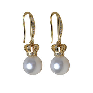 Boucles d'oreilles pour femme en argent S925 faites à la main, style européen et américain, version coréenne, accessoire DIY, 7-13 perles, modèle Wenchi - Product Image 5