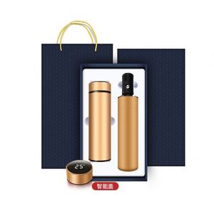 Coffret Cadeau d'Entreprise Personnalisé : Parapluie et Bouteille Isotherme Sous Vide - Product Image 4