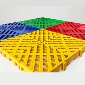 PP Tapis de Verrouillage Antidérapant Verrouillage Drainage <span class=keywords><strong>Garage</strong></span> Carrelages de Sol en Plastique Plancher de Lavage de Voiture - Product Image 3