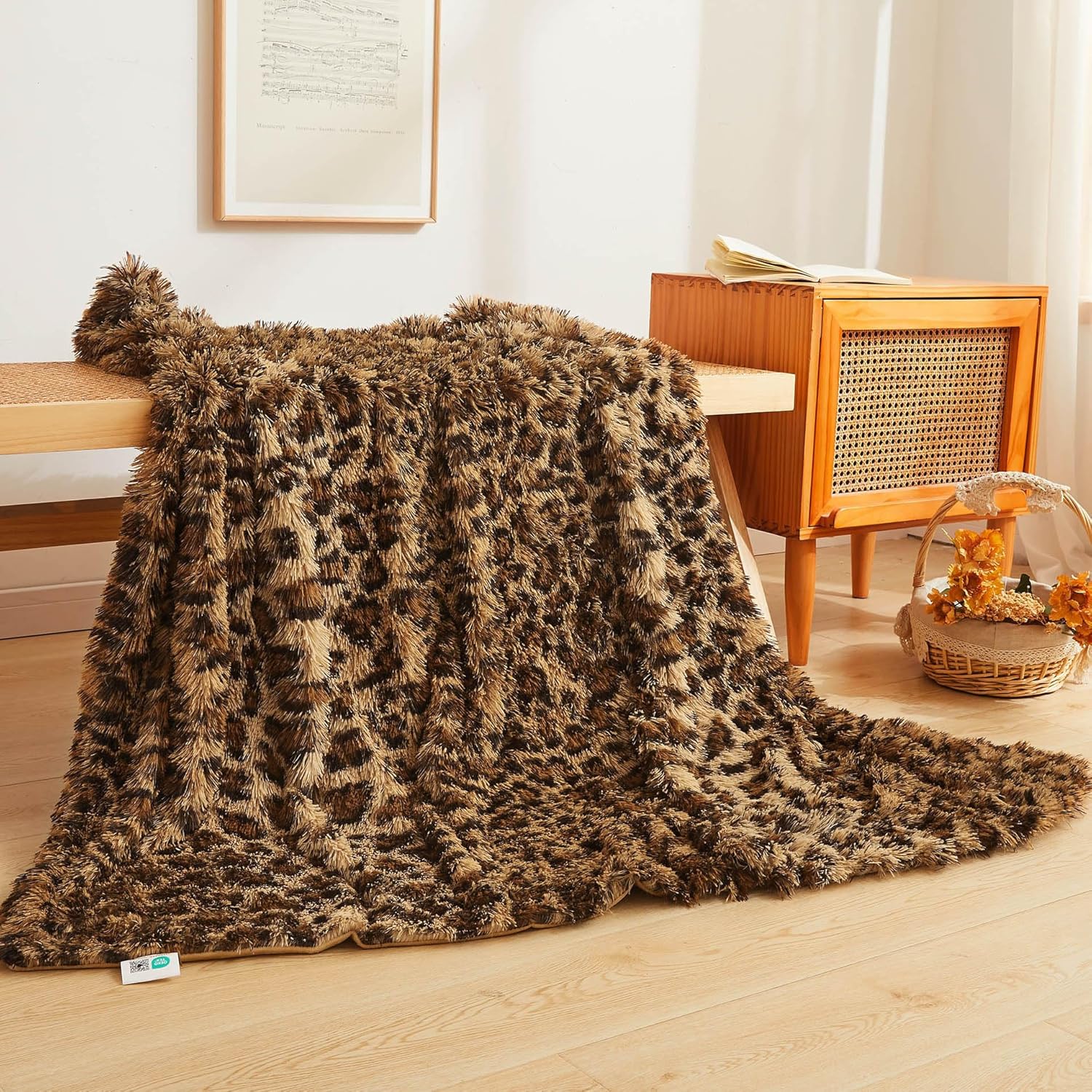 Leopard Print Throw Blanket Pictures Stylish Warm