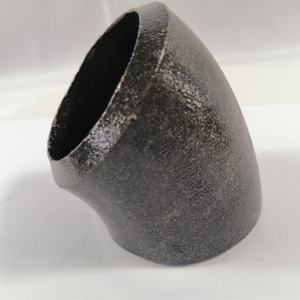 45 מעלות sch 160 dn 50 פחמן פלדה מרפק - Product Image 3