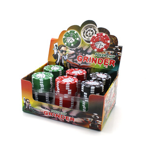 Molino de metal de 3 capas y 40 mm con diseño minimalista, el más vendido, con forma de triturador de chips, procesador de humo, triturador de <span class=keywords><strong>cigarrillos</strong></span> - Product Image 2