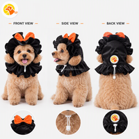 Vêtements personnalisés pour animaux de compagnie : Costume d'Halloween pour chat et chien, Bandeau araignée, Col à volants, Nœud, Tenue de cosplay pour chiot et chaton, Vente en gros OEM