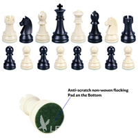 Jeu d'échecs d'intérieur de haute qualité en ABS
