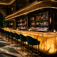 Servicio de Diseño de Barra Trasera y Delantera Personalizados con Visualización 3D Realista para Interiores de Bares y Pubs