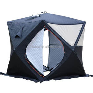 خيمة ساونا شتوية حديثة ثلاثية الطبقات مصنوعة من قماش أكسفورد بتصميم غرفة نوم واحدة - Product Image 5