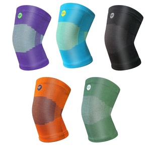 Genouillère de <span class=keywords><strong>protection</strong></span> professionnelle en nylon tricoté élastique pour entraînement, squat, soulevé de terre et musculation - Product Image 1