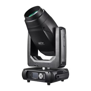 Projecteur de scène à tête mobile LED CMY 3-en-1 (Beam/Spot/Wash) haute luminosité 500W, contrôle RDM DMX512, IP33, dimmable pour mariages et événements - Product Image 1