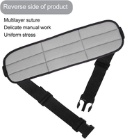Ceinture de sécurité personnalisée pour fauteuil roulant avec boucle à dégagement rapide, ceinture de sécurité réglable pour fauteuil roulant, sangle de retenue pour patient âgé