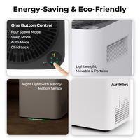 Purificateur d'air Airdog X3, purificateur d'air professionnel pour la maison, silencieux, pour la chambre à coucher