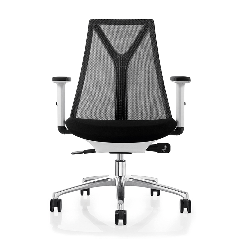 Y shape back Support red-medium back mesh fabric chair ergonomic work for office and house