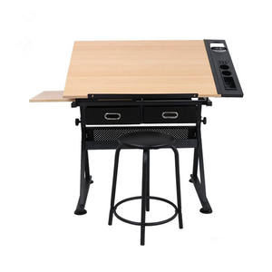 Bureau de dessin moderne à hauteur réglable, table inclinable pour l'école, la salle d'art ou le salon à domicile, pour une utilisation en <span class=keywords><strong>chambre</strong></span> - Product Image 4