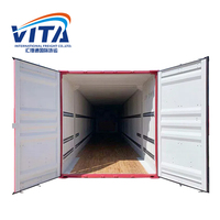 Conteneur maritime sec VITA de 53 pieds, norme ISO, matériau SPA-H, capacité de 100 m³, couleur bleue, boîte verrouillable pour le transport