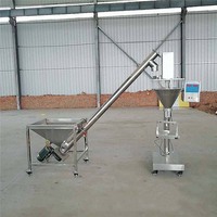 Machine de remplissage à vis spirale pour café, farine, lait, poudre de cacao, 10g, 50g, 100g, 500g, 1000g, 2000g