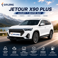Nouvelle Voiture Familiale Jetour X90 Plus Luxe 7 Places SUV 1.6TGDI Automatique Conduite à Gauche Double Écran Intelligent pour l'Exportation 2025