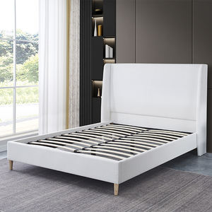 Lit de luxe haut de gamme français, lits capitonnés modernes, chambre à coucher simple et élégante, lit moelleux - Product Image 1