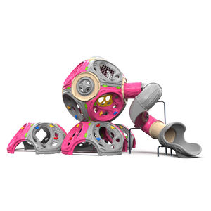 Parcs commerciaux, labyrinthe pour enfants, aire de jeux pour enfants, jeux <span class=keywords><strong>d</strong></span>'<span class=keywords><strong>escalade</strong></span> en <span class=keywords><strong>d</strong></span>ôme extérieur <span class=keywords><strong>avec</strong></span> <span class=keywords><strong>toboggan</strong></span> à tube - Product Image 5