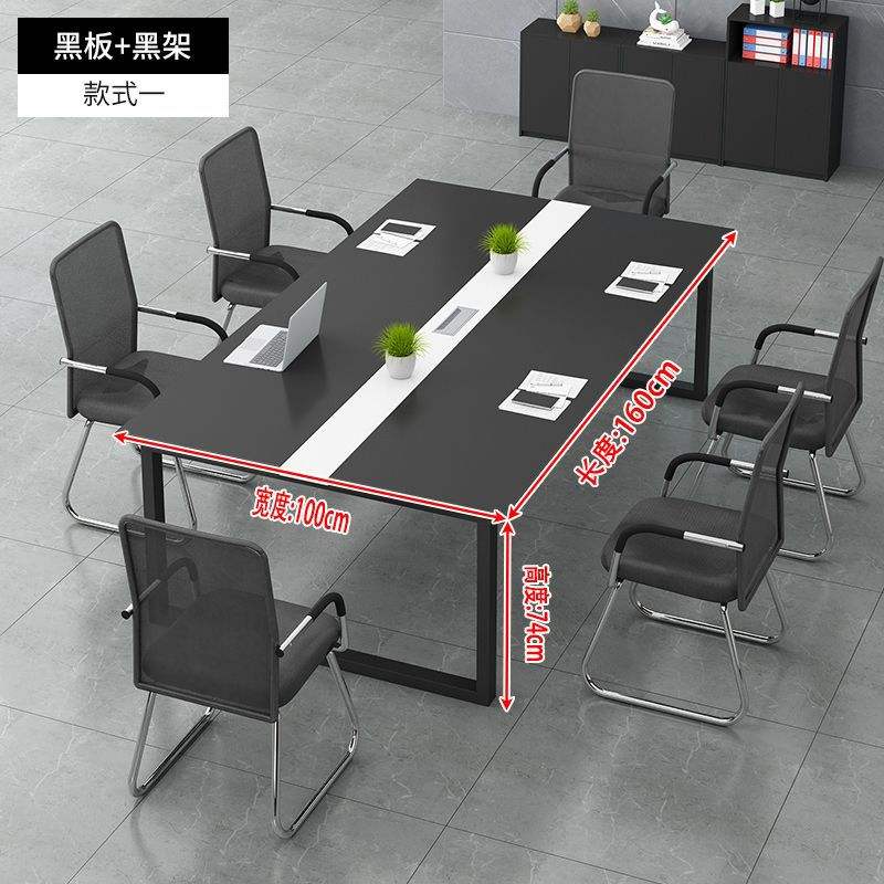 Style C, tableau noir à cadre noir