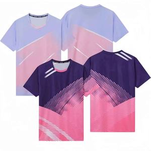 पुरुषों के लिए गुलाबी रंग की शर्ट शर्ट टी आइटम वर्दी वर्दी लड़की सबलिमिनेशन 2025 वॉलीबॉल - Product Image 1