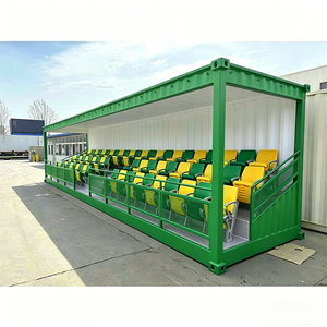 Gradas Modulares Portátiles para Estadios, Contenedor de Envío Modular, Tribuna para Campos Deportivos de Fútbol con Escudo del Club - Product Image 1