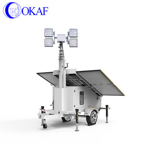 2026 New <strong>Security</strong> Trailer with <strong>Camera</strong> and Telescopic Mast for Construction CCTV <strong>Camera</strong> Solar Powered Solar Surveillance Trailer - Product Image 6