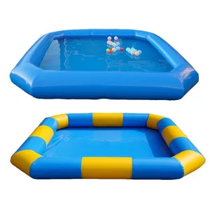 Sport acquatici parco divertimenti gonfiabile galleggiante piscina grande piscina gonfiabile per bambini per barca a remi