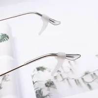 DH Anti-off Sets Soportes de Sujeción Antideslizantes para Gafas, Ganchos de Silicona para Oreja, para Gafas Deportivas