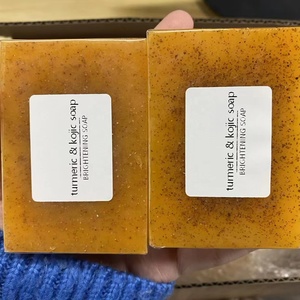 Giá Bán Buôn Hữu Cơ Thảo Dược Tự Nhiên Chống-Mụn Trứng Cá Làm Trắng Sáng Rắn Nghệ Kojic Axit Xà Phòng 100G 150G 200G - Product Image 5