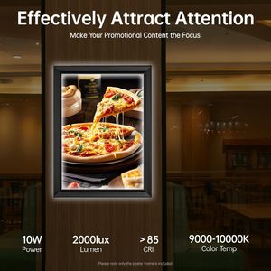 Wall Mounted Backlit Movie Poster Art <b>Picture</b> <b>Frame</b> Led Light Box Sign Advertising Display for Exhibitions Decoration Cinema - Product Image 5