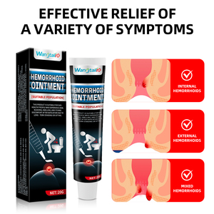 Bálsamo Anti-Hemorroides Ifory de Fábrica OEM, Ungüento Tópico Original a Base de Hierbas para <span class=keywords><strong>Eliminar</strong></span> Hemorroides Internas y Externas, Reduce la Picazón, 20g - Product Image 4