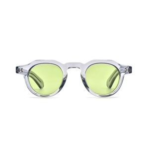Lunettes de soleil rétro rondes à monture complète, verres miroir, légères, unisexes, style décontracté pour adultes - Product Image 3