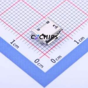 MC-604-AJT USB Connector SMD Connector ( Connector Type: Micro-B )( Protocol Standard: USB 2.0 )( Gender: Female ) - Product Image 1