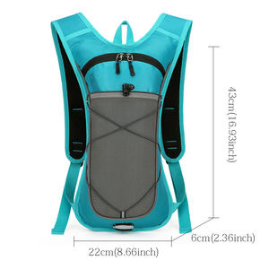 Sac à dos de randonnée étanche respirant léger pour les sports de plein air sac à eau transfrontalier fermeture éclair pour vélo randonnée <span class=keywords><strong>en</strong></span> montagne - Product Image 5