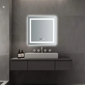 Prix usine en gros chambre miroir avec lumières led applique murale pour salle de bain