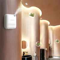 Diffuseur de parfum industriel intelligent à grande atomisation pour hôtels, fonctionnant sur batterie électrique, avec grand flacon sans eau pour arômes