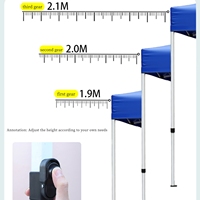 Tente pliante à quatre pieds de 3m x 3m, tente pliante imperméable pour écran solaire d'urgence, tente rétractable publicitaire personnalisée