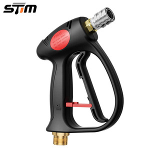 Stm High Pressure <b>Washer</b> Gun 4000Psi Adjustable Flow Stainless Steel Nozzle <b>Car</b> Wash Tool - Product Image 4