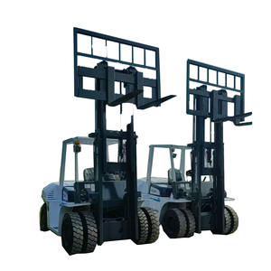 Carretilla elevadora diésel de combustión interna TCM FD70 usada de 7 toneladas, original de Japón en buenas condiciones a la venta - Product Image 1