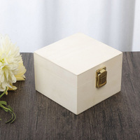 Boîte en bois personnalisée faite à la main pour cadeaux, boîte de rangement pour bijoux en pin, couleur bois, avec logo, emballage pour bijoux